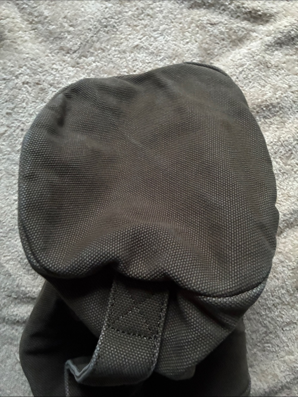 Duluth Trading Co Olive Green Canvas Messenger Bag - Picture 6 of 8